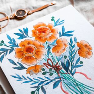 Water Color Flowers